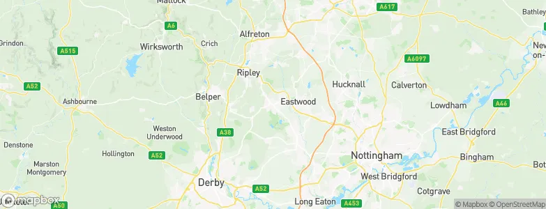 Heanor, United Kingdom Map