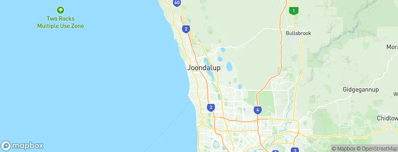 Heathridge, Australia Map