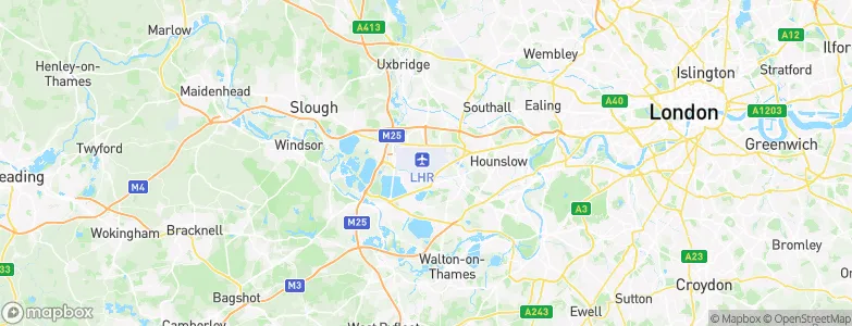 Heathrow, United Kingdom Map