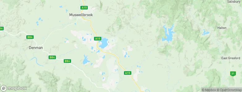 Hebden, Australia Map