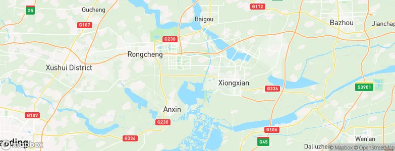 Hebei, China Map