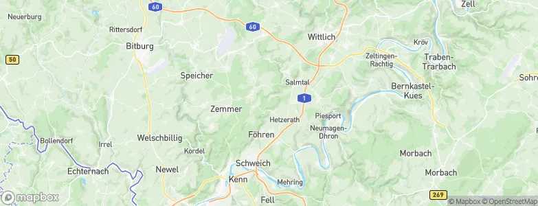 Heckenmünster, Germany Map