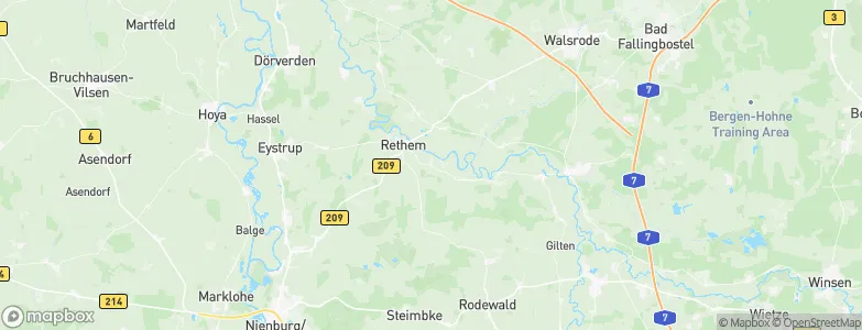 Hedern, Germany Map