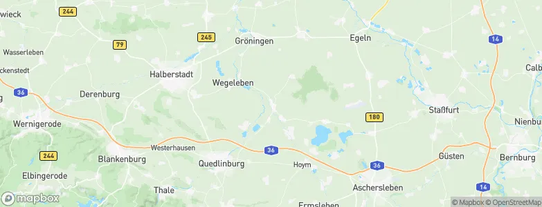 Hedersleben, Germany Map