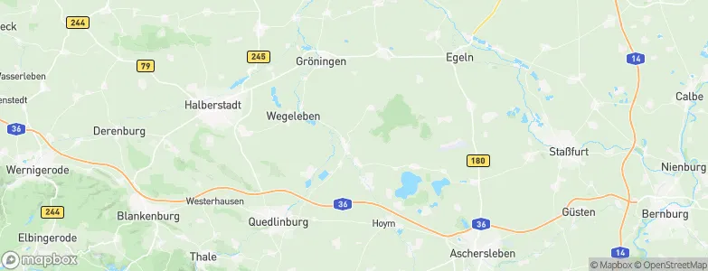 Hedersleben, Germany Map