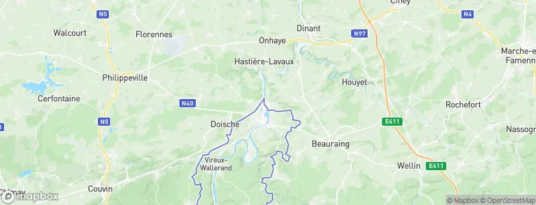 Heer, Belgium Map
