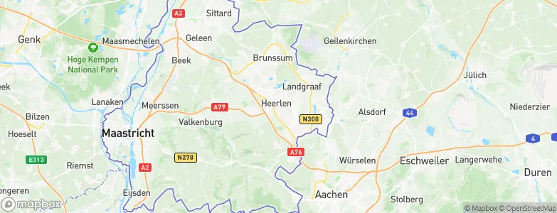 Heerlen, Netherlands Map