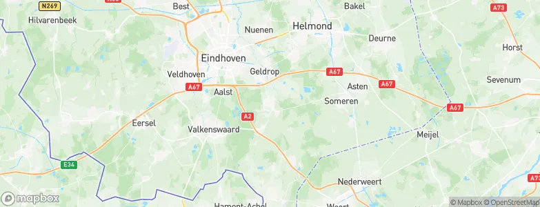 Heeze, Netherlands Map