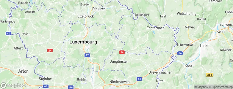 Heffingen, Luxembourg Map
