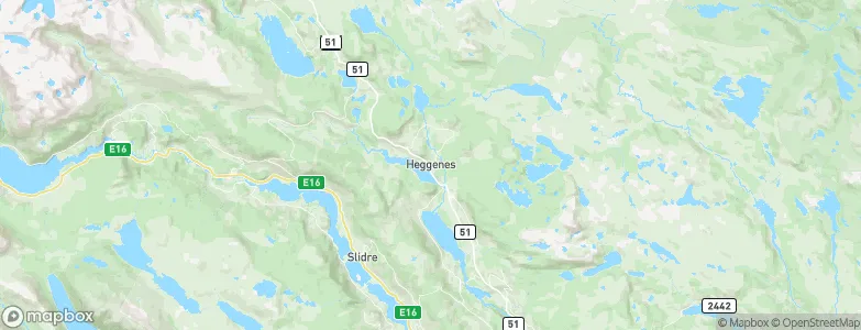 Heggenes, Norway Map