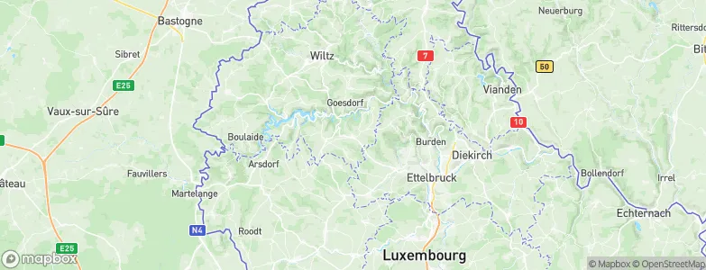 Heiderscheid, Luxembourg Map