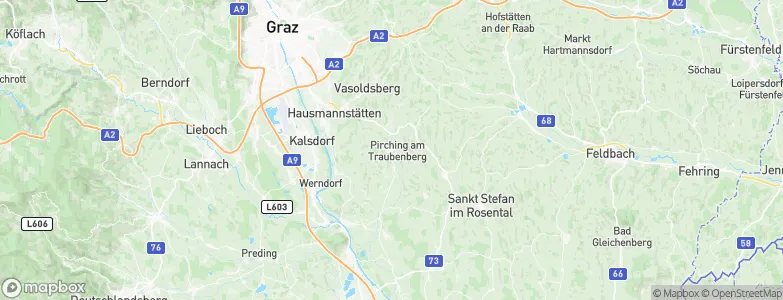 Heiligenkreuz am Waasen, Austria Map