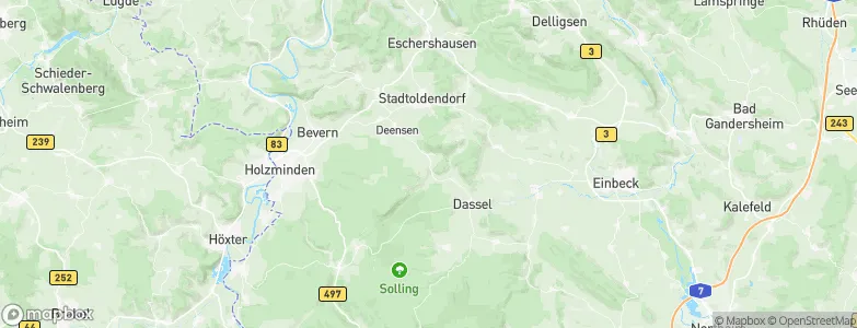 Heinade, Germany Map