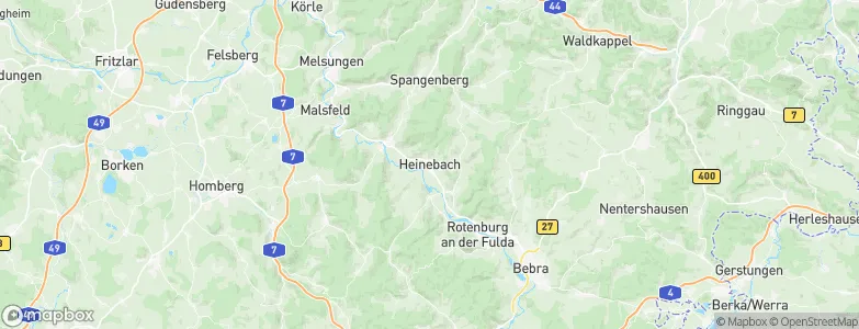 Heinebach, Germany Map