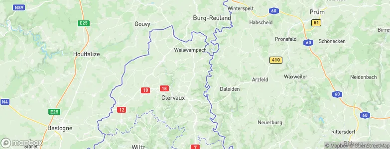 Heinerscheid, Luxembourg Map