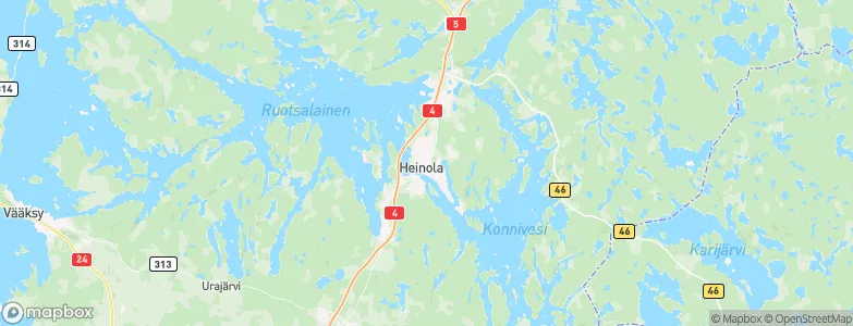 Heinola, Finland Map