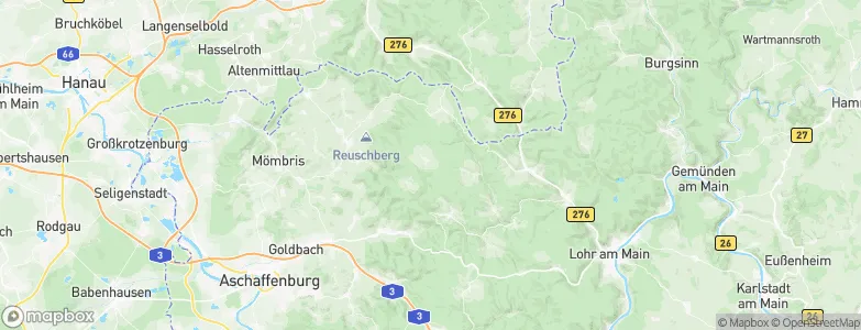 Heinrichsthal, Germany Map