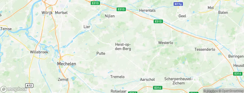 Heist-op-den-Berg, Belgium Map