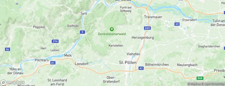 Heitzing, Austria Map