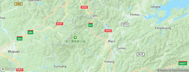 Hejia, China Map