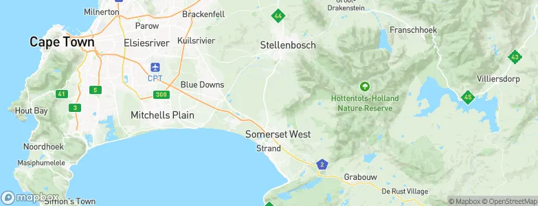Helderberg, South Africa Map
