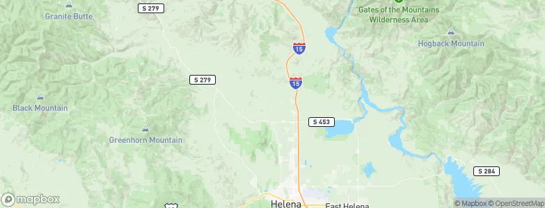 Helena Valley Northwest, United States Map