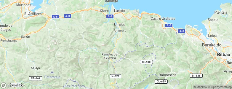 Helguera, Spain Map
