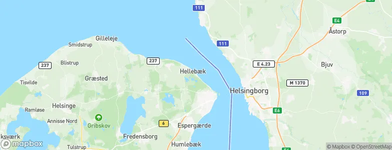 Hellebæk, Denmark Map