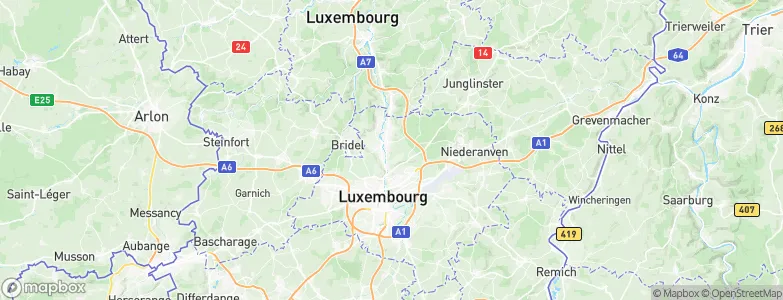Helmsange, Luxembourg Map