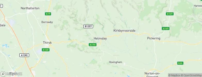 Helmsley, United Kingdom Map