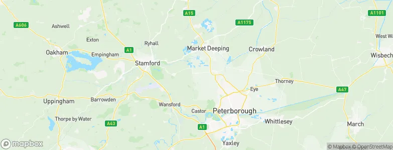 Helpston, United Kingdom Map