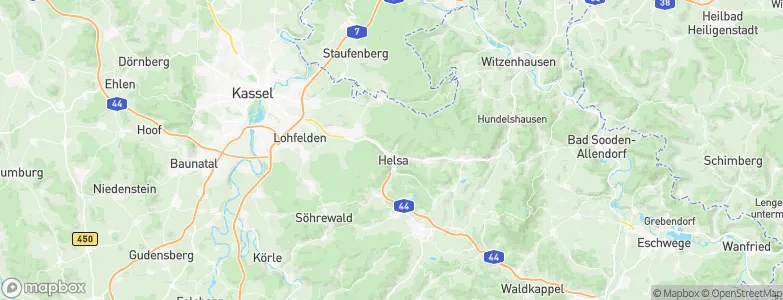 Helsa, Germany Map