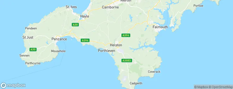 Helston, United Kingdom Map