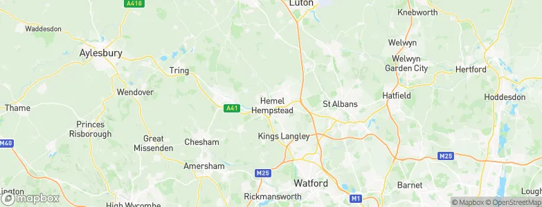 Hemel Hempstead, United Kingdom Map