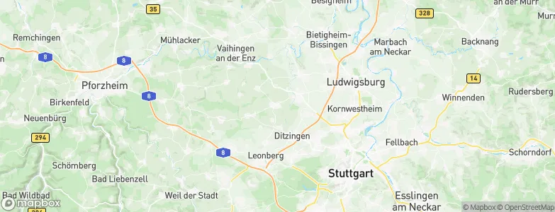 Hemmingen, Germany Map
