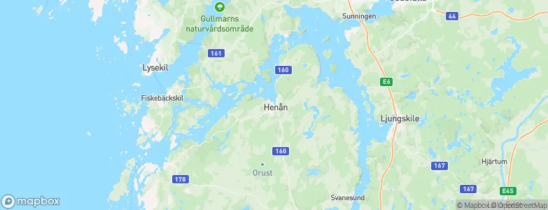 Henån, Sweden Map