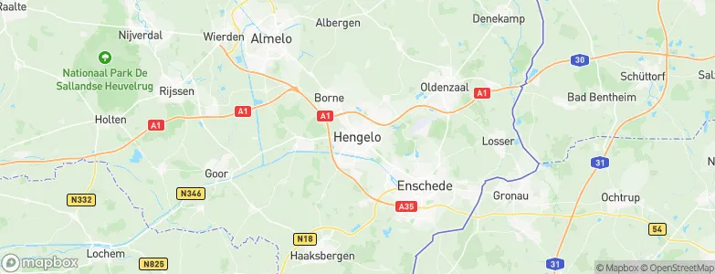 Hengelo, Netherlands Map