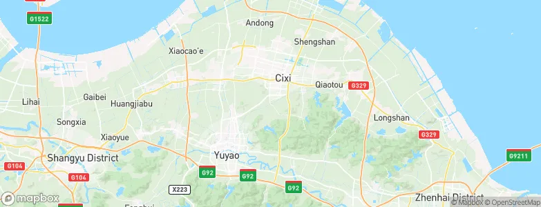 Henghe, China Map