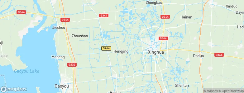 Hengjing, China Map