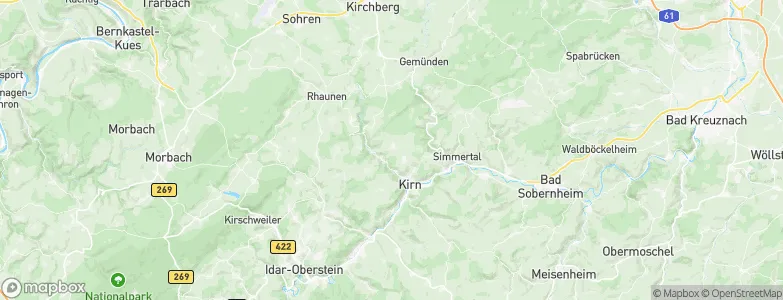 Hennweiler, Germany Map