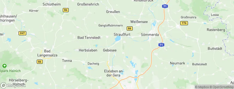 Henschleben, Germany Map