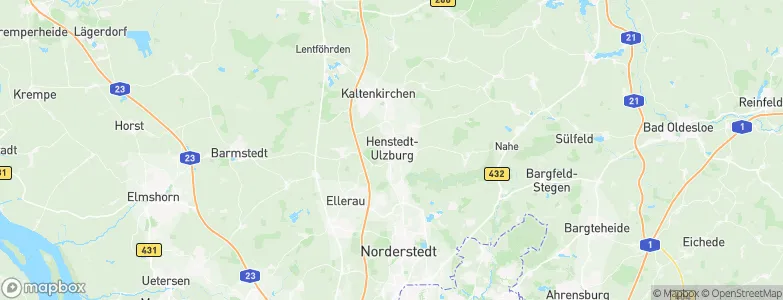 Henstedt-Ulzburg, Germany Map