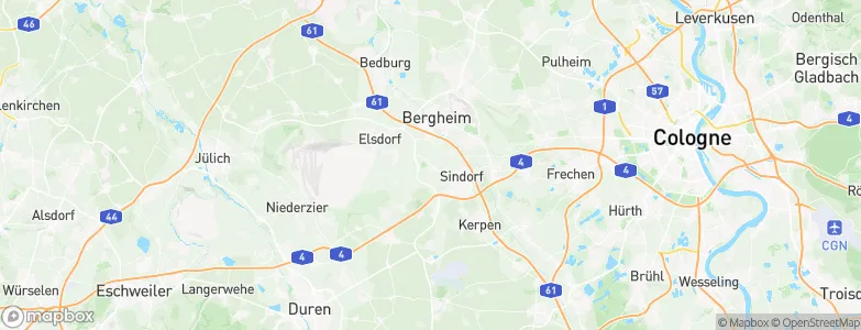 Heppendorf, Germany Map