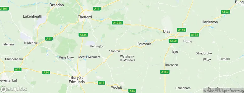 Hepworth, United Kingdom Map