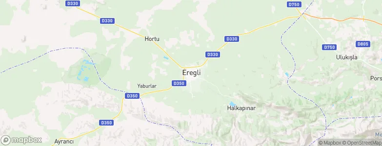 Heraclea, Turkey Map