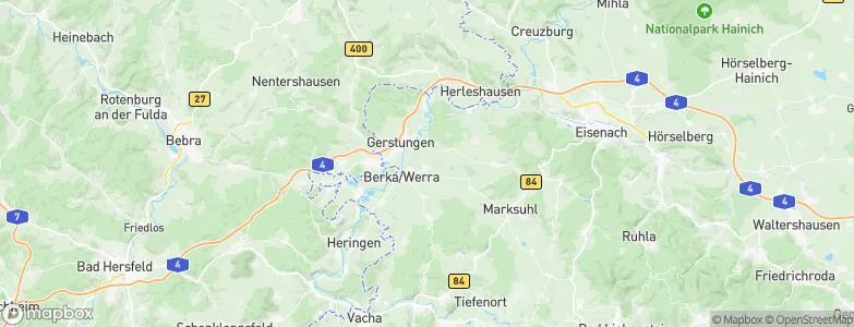 Herda, Germany Map