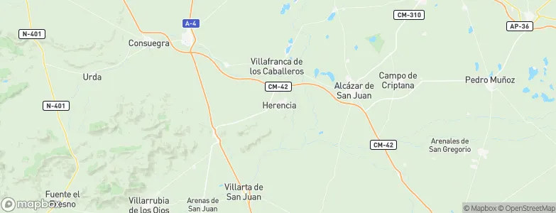 Herencia, Spain Map