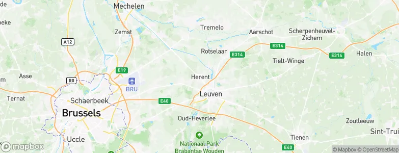 Herent, Belgium Map