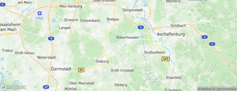 Hergershausen, Germany Map