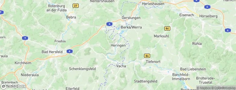 Heringen, Germany Map